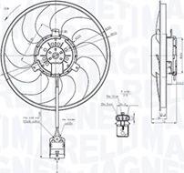 Magneti Marelli 069422860010 - Ventola, Raffreddamento motore autozon.pro