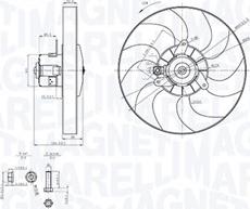 Magneti Marelli 069422868010 - Ventola, Raffreddamento motore autozon.pro