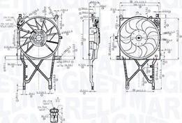 Magneti Marelli 069422863010 - Ventola, Raffreddamento motore autozon.pro