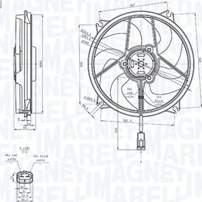 Magneti Marelli 069422839010 - Ventola, Raffreddamento motore autozon.pro