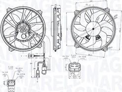 Magneti Marelli 069422870010 - Ventola, Raffreddamento motore autozon.pro