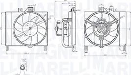 Magneti Marelli 069422873010 - Ventola, Raffreddamento motore autozon.pro