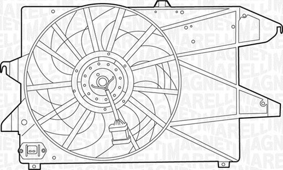 Magneti Marelli 069422396010 - Ventola, Raffreddamento motore autozon.pro