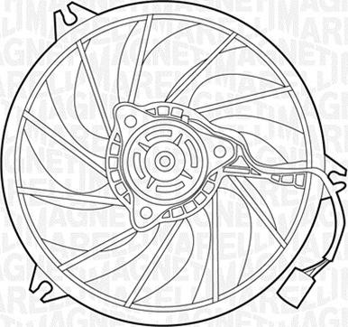 Magneti Marelli 069422391010 - Ventola, Raffreddamento motore autozon.pro