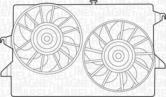 Magneti Marelli 069422398010 - Ventola, Raffreddamento motore autozon.pro