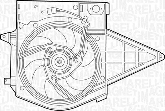 Magneti Marelli 069422392010 - Ventola, Raffreddamento motore autozon.pro