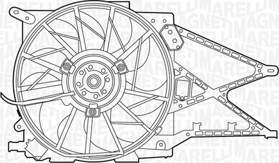 Magneti Marelli 069422343010 - Ventola, Raffreddamento motore autozon.pro