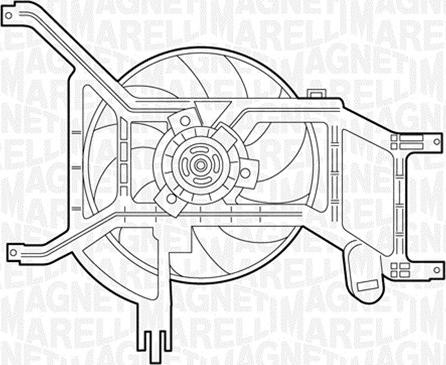 Magneti Marelli 069422354010 - Ventola, Raffreddamento motore autozon.pro