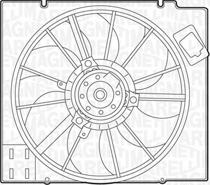 Magneti Marelli 069422351010 - Ventola, Raffreddamento motore autozon.pro