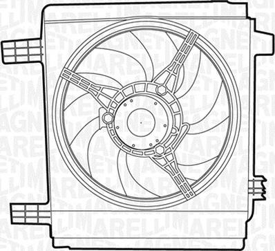 Magneti Marelli 069422364010 - Ventola, Raffreddamento motore autozon.pro