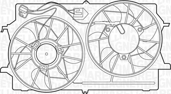 Magneti Marelli 069422307010 - Ventola, Raffreddamento motore autozon.pro