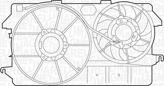 Magneti Marelli 069422321010 - Ventola, Raffreddamento motore autozon.pro