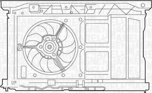 Magneti Marelli 069422290010 - Ventola, Raffreddamento motore autozon.pro