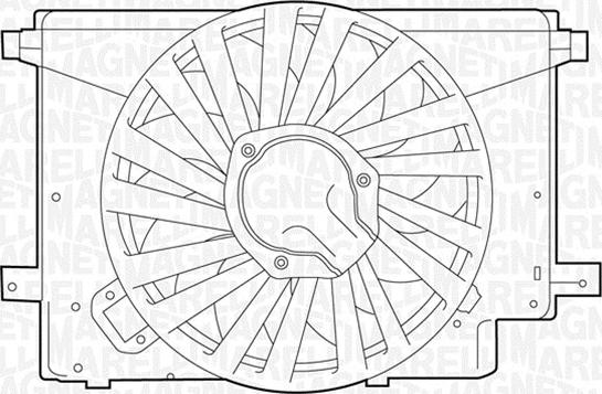 Magneti Marelli 069422242010 - Ventola, Raffreddamento motore autozon.pro