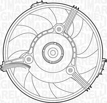 Magneti Marelli 069422263010 - Ventola, Raffreddamento motore autozon.pro