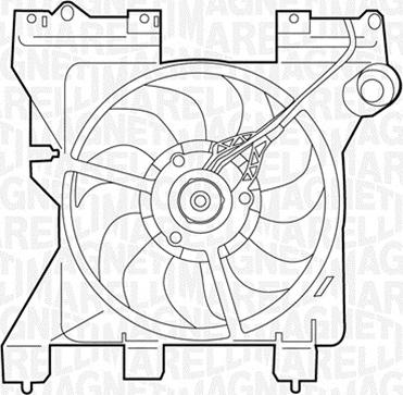 Magneti Marelli 069422287010 - Ventola, Raffreddamento motore autozon.pro