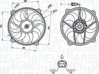 Magneti Marelli 069422708010 - Ventola, Raffreddamento motore autozon.pro