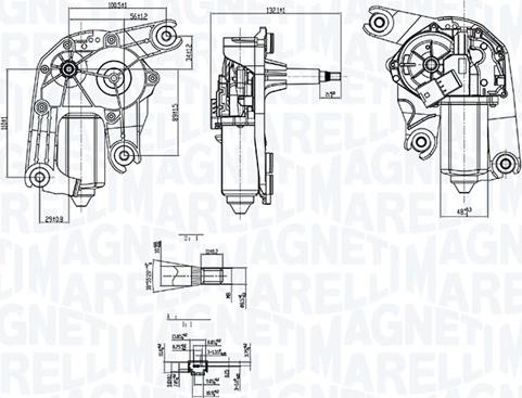 Magneti Marelli 064074000010 - Motore tergicristallo autozon.pro