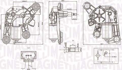 Magneti Marelli 064071400010 - Motore tergicristallo autozon.pro