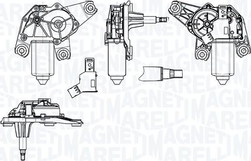 Magneti Marelli 064073500010 - Motore tergicristallo autozon.pro