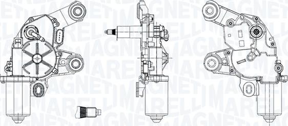 Magneti Marelli 064073200010 - Motore tergicristallo autozon.pro