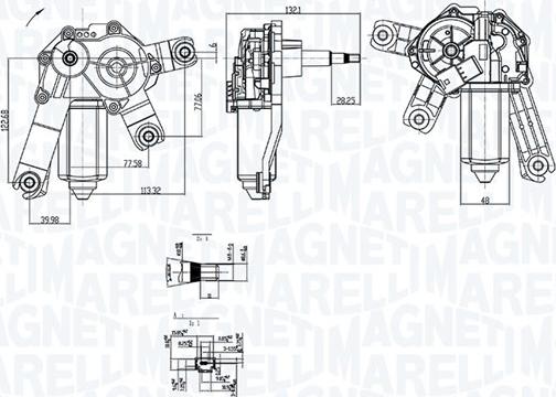 Magneti Marelli 064073700010 - Motore tergicristallo autozon.pro