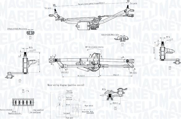 Magneti Marelli 064351754010 - Dispositivo lavavetri autozon.pro