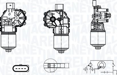 Magneti Marelli 064380000010 - Motore tergicristallo autozon.pro