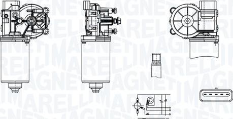 Magneti Marelli 064374500010 - Motore tergicristallo autozon.pro