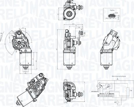 Magneti Marelli 064375700010 - Motore tergicristallo autozon.pro