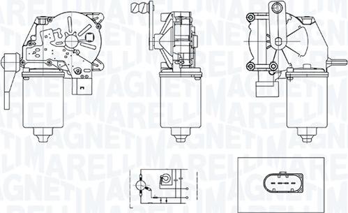 Magneti Marelli 064372100010 - Motore tergicristallo autozon.pro