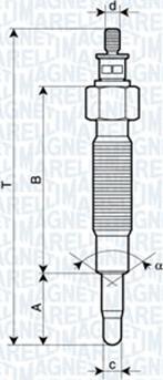 Magneti Marelli 062900037304 - Candeletta autozon.pro