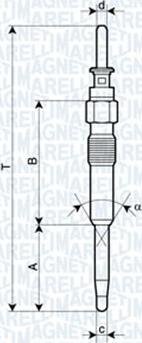 Magneti Marelli 060900460606 - Candeletta autozon.pro