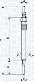 Magneti Marelli 060900620606 - Candeletta autozon.pro