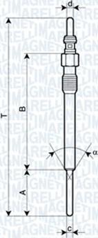 Magneti Marelli 060900670606 - Candeletta autozon.pro