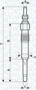 Magneti Marelli 060900140606 - Candeletta autozon.pro