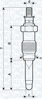 Magneti Marelli 060900370606 - Candeletta autozon.pro