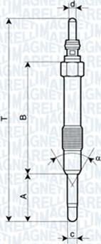 Magneti Marelli 060900760606 - Candeletta autozon.pro