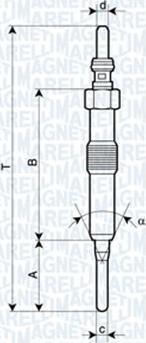 Magneti Marelli 062900089304 - Candeletta autozon.pro