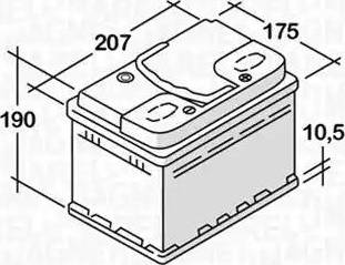 Magneti Marelli 068045036010 - Batteria avviamento autozon.pro