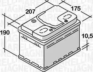 Magneti Marelli 068050045010 - Batteria avviamento autozon.pro