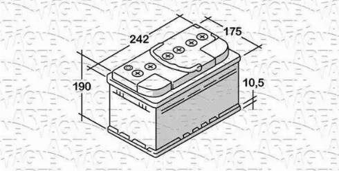 Magneti Marelli 068064064010 - Batteria avviamento autozon.pro