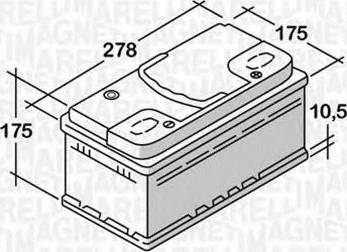 Magneti Marelli 068065054030 - Batteria avviamento autozon.pro