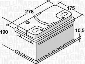 Magneti Marelli 068074068010 - Batteria avviamento autozon.pro