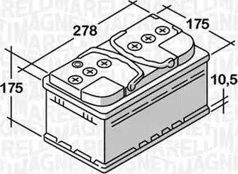 Magneti Marelli 068071068030 - Batteria avviamento autozon.pro