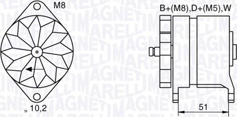 Magneti Marelli 063534882060 - Alternatore autozon.pro