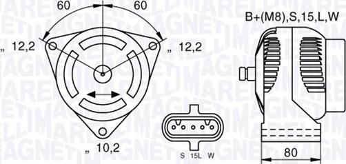 Magneti Marelli 063535255010 - Alternatore autozon.pro