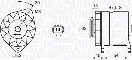 Magneti Marelli 063532605010 - Alternatore autozon.pro