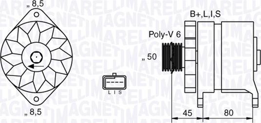 Magneti Marelli 063532633010 - Alternatore autozon.pro