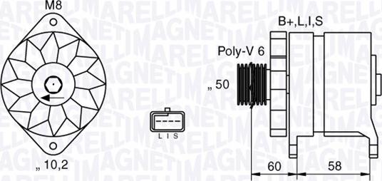 Magneti Marelli 063532637010 - Alternatore autozon.pro